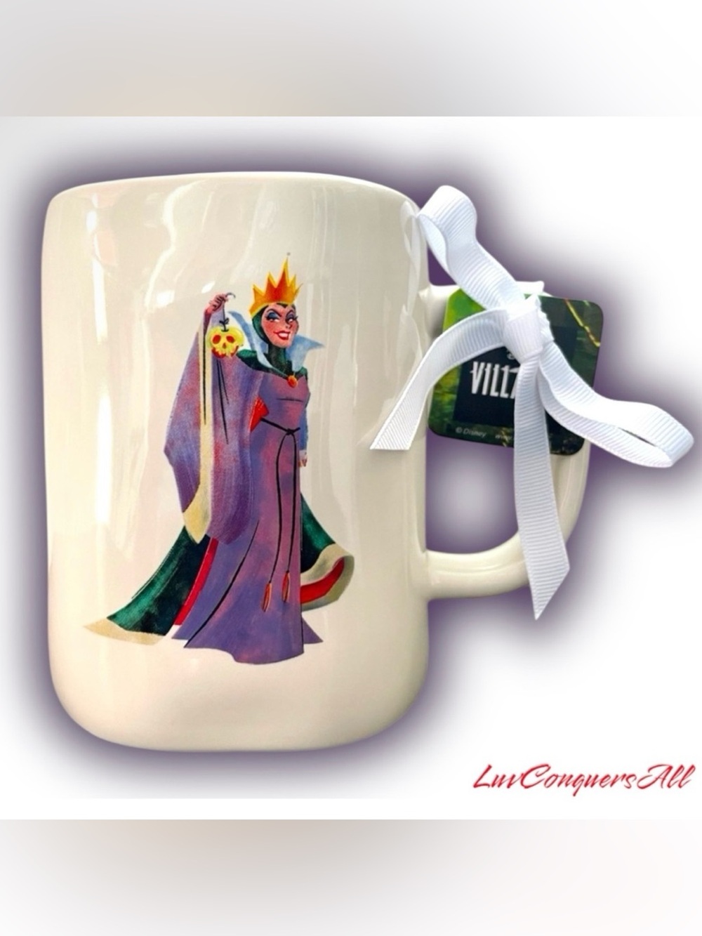 Rae Dunn Disney Villains Snow White Evil Queen Mug